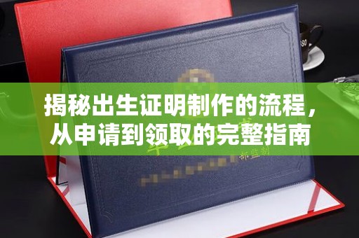 汕头揭秘出生证明制作的流程，从申请到领取的完整指南